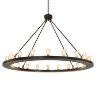  231228 - 60" Wide Loxley 20 Light Chandelier