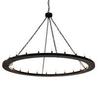  231316 - 72" Wide Loxley 24 Light Chandelier