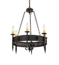  234341 - 36" Wide Calandra 6 Light Chandelier