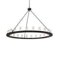  242137 - 72" Wide Loxley 24 Light Chandelier