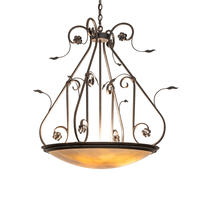  243881 - 34" Wide Bordeaux Inverted Pendant