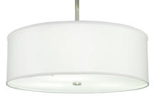  250070 - 24" Wide Cilindro White Trilam Textrene Pendant