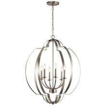  42139NI - Foyer Chandelier 6Lt