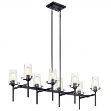  43696BK - Linear Chandelier 8Lt