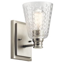  45095NI - Nadine 1 Light Wall Sconce Brushed Nickel