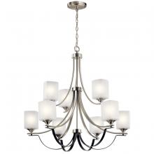  52277NI - Tula™ 9 Light Chandelier Brushed Nickel