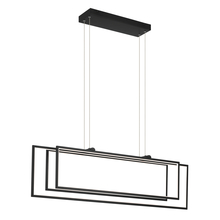  84331MBK - Linear Chandelier LED