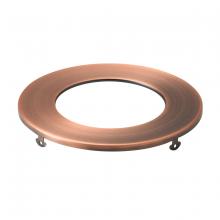  DLTSL04RACO - Direct-to-Ceiling Slim Decorative Trim 4 inch Round Antique Copper