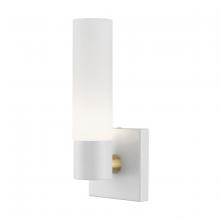 10101-13 - Textured White ADA Single Sconce