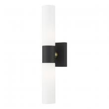  10102-14 - Textured Black ADA 2-Light Vanity Sconce