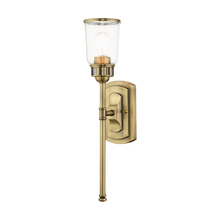  10511-01 - 1 Lt Antique Brass Single Sconce