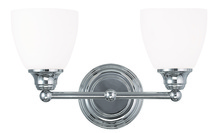  13662-05 - 2 Light Polished Chrome Bath Light