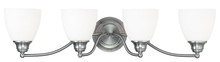  13674-91 - 4 Light Brushed Nickel Bath Light