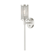  14121-91 - 1 Lt Brushed Nickel Wall Sconce
