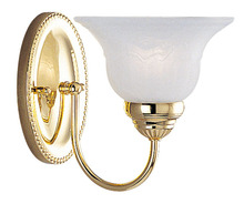  1531-02 - 1 Light Polished Brass Bath Light