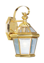  2061-02 - 1 Light PB Outdoor Wall Lantern