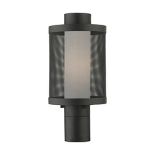  20684-14 - 1 Lt Textured Black Post Light