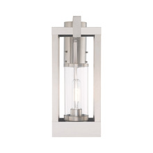  20994-91 - 1 Lt Brushed Nickel Outdoor Post Top Lantern