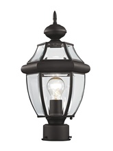  2153-07 - 1 Light Bronze Outdoor Post Lantern