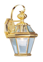  2161-02 - 1 Light PB Outdoor Wall Lantern