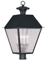  2173-04 - 4 Light Black Outdoor Post Lantern