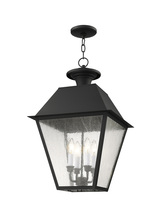  2174-04 - 4 Light Black Outdoor Chain Lantern