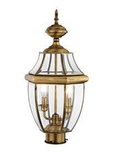  2254-01 - 2 Light AB Outdoor Post Lantern