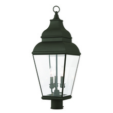  2594-04 - 3 Light Black Post-Top Lantern