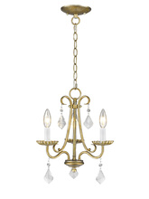  40873-48 - 3 Light AGL Mini Chandelier