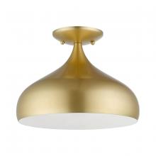  41050-33 - 1 Light Soft Gold Semi-Flush Mount