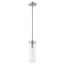  41236-91 - 1 Lt Brushed Nickel Mini Pendant