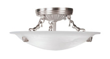  4272-91 - 3 Light Brushed Nickel Ceiling Mount