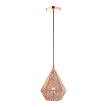  48921-86 - 1 Lt Rose Gold Pendant