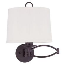  4903-07 - 1 Light Bronze Swing Arm Wall Lamp