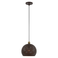  49100-07 - 1 Lt Bronze Pendant