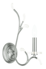  51001-91 - 1 Light Brushed Nickel Wall Sconce