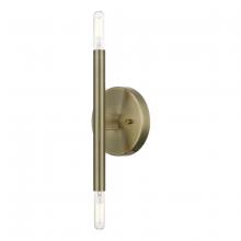  51172-01 - Antique Brass ADA 2-Llght Wall Sconce