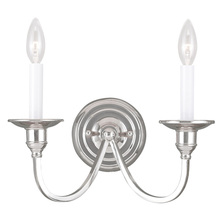  5142-35 - 2 Light Polished Nickel Wall Sconce