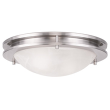  7058-91 - 2 Light Brushed Nickel Ceiling Mount