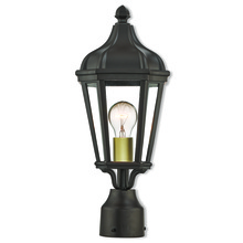  76184-07 - 1 Lt BZ Outdoor Post Top Lantern