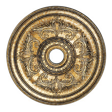  8210-65 - Vintage Gold Leaf Ceiling Medallion