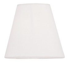  S341 - Hand-Made Off-White Linen Hardback Sit-on Shade