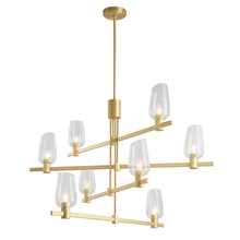  KCH0104L-8NB - Calabria 8 - Light Linear Chandelier