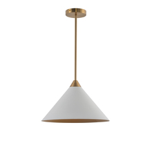  KPN0124-1MW - Paris Pendant With Matte White Finish