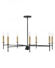  83077BK - Large Single Tier Chandelier