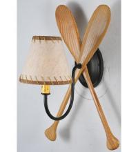 106185 - 15.5" Wide Paddle Wall Sconce