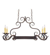  120245 - 32" Long Eloise 4 Light Pot Rack