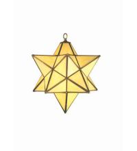  12114 - 18" Wide Moravian Star Pendant