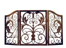  122474 - 54" Wide Venetian Fireplace Screen