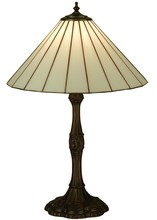  137668 - 26.5"H Duncan White Table Lamp
